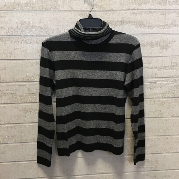 M Striped T-neck l/s