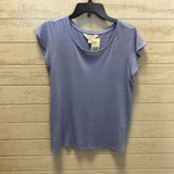 M Round neck flutter slv