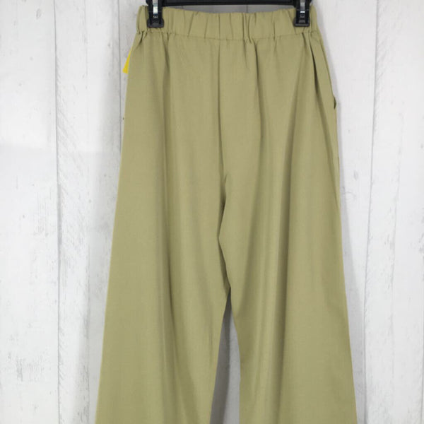 M Tie waist wide leg pant