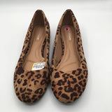 9w animal print flats