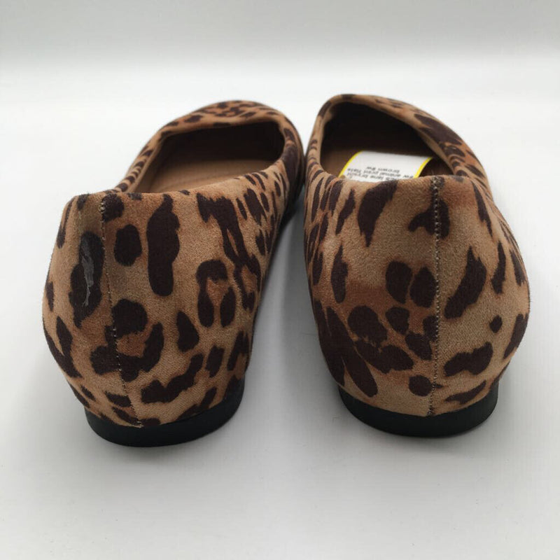 9w animal print flats