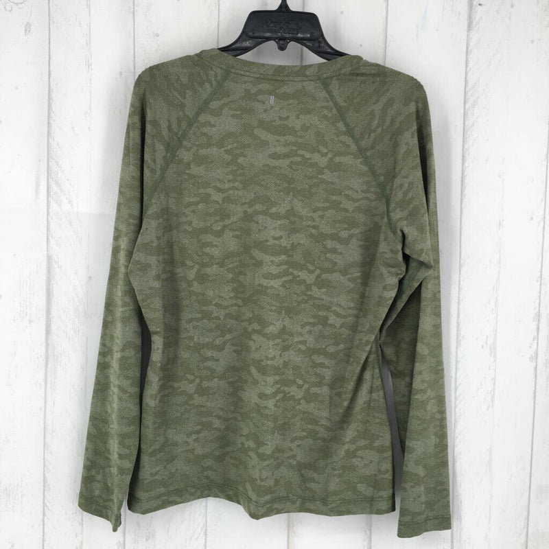 L Camo l/s top