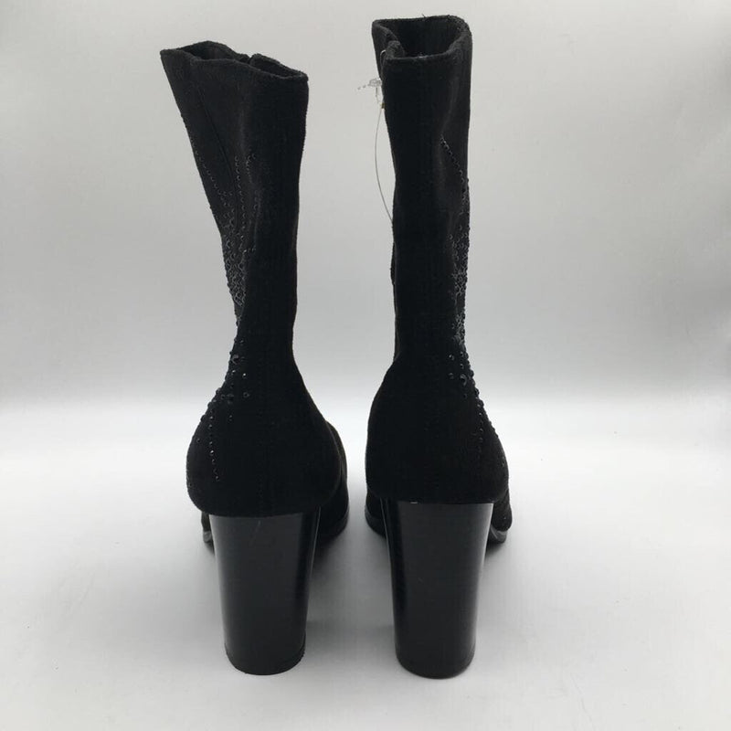 6.5/7 embellished heel boots