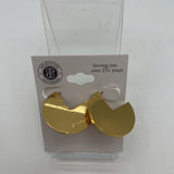 Baublebar gold flat post earring