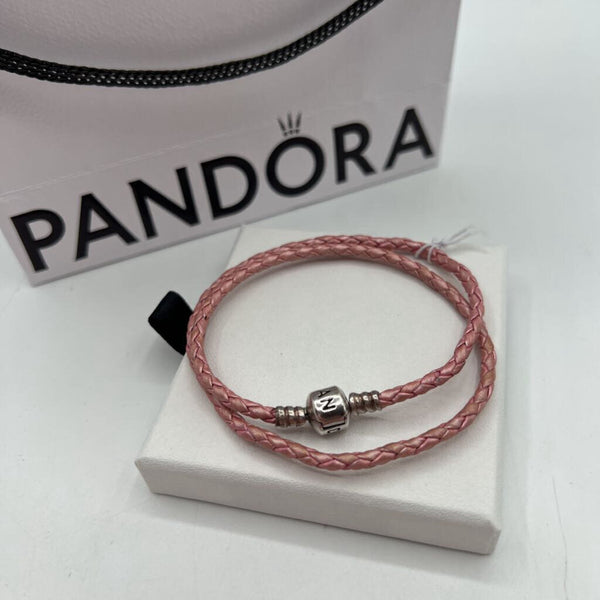 Pandora rope bracele-Rose gold