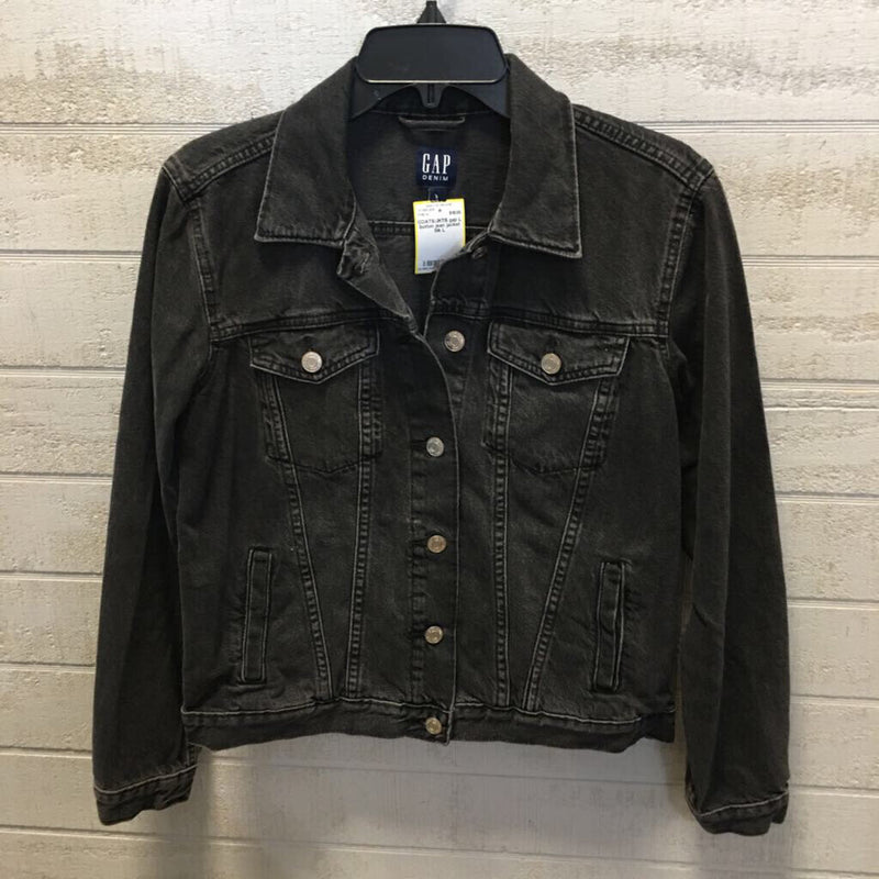 L button jean jacket