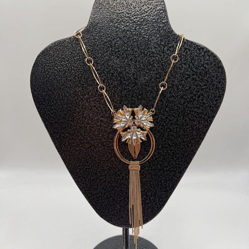 15" Blingy pendant necklace