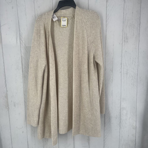 XL l/s open cardigan