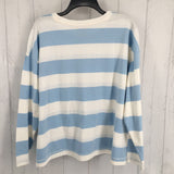 XL l/s stripe top