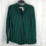 14 l/s stripe button down shirt