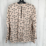 XS l/s flower print top