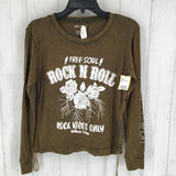 S "Rock and Roll" l/s tee