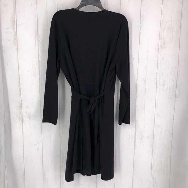 XL l/s wrap dress