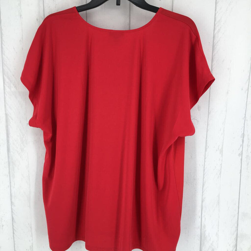 XL Notched-neck flowy s/s