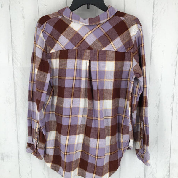 M Plaid button down l/s