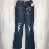 27/5 Rip&repair flare jeans