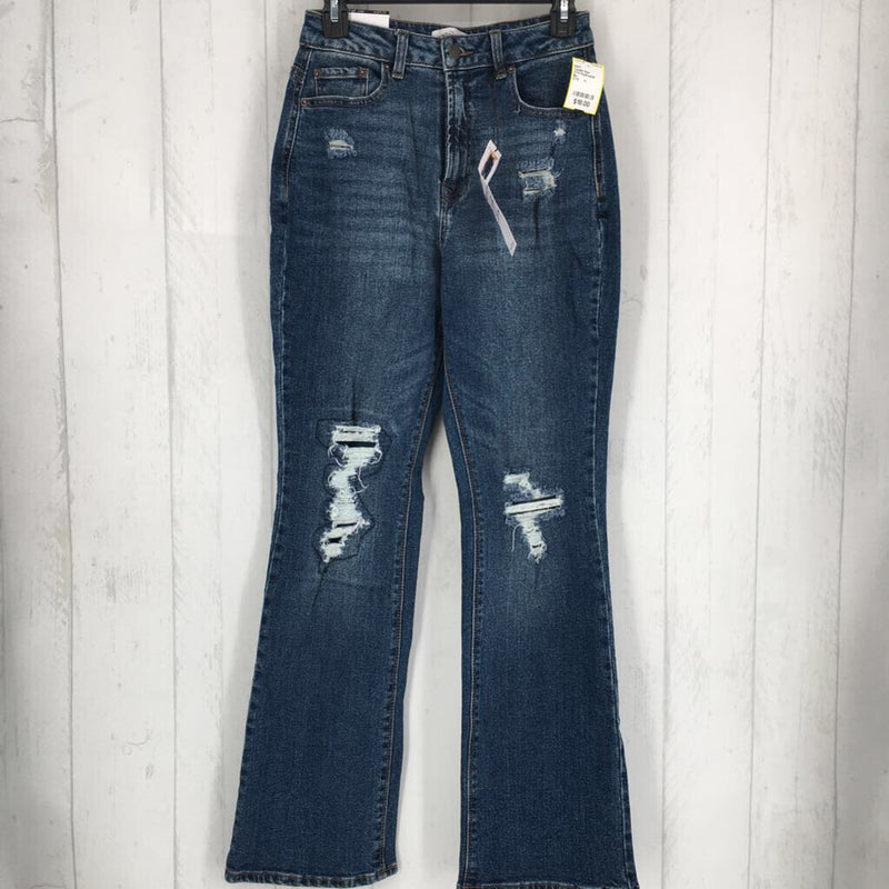 27/5 Rip&repair flare jeans