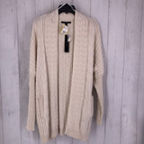 R110 L Cable knit cardigan l/s