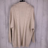 R110 L Cable knit cardigan l/s