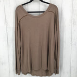 2X Criss cross back l/s top