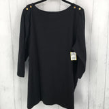 22/24 Boat neck 3/4slv top