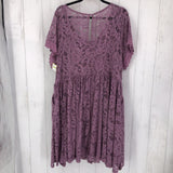 3 2pc s/s lace pocket dress w/ cami