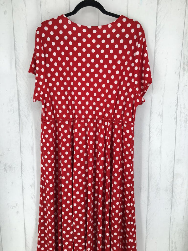 3 s/s polka dot dress