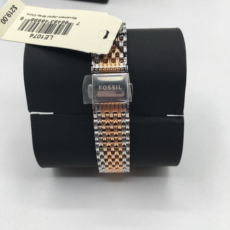 R219 Fossil Lyric two tone watch