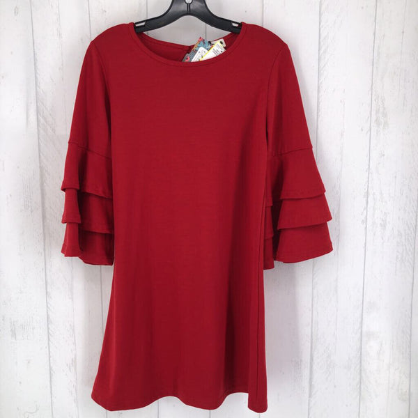 R40 S s/s ruffle tunic