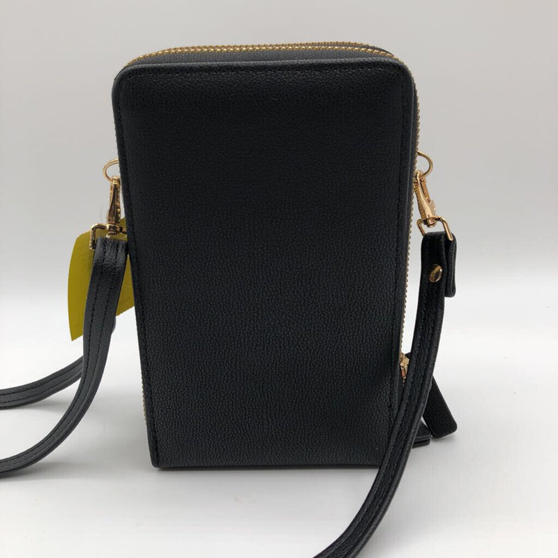 triple zip phone crossbody