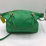 dual handle satchel w/ crossbody strap