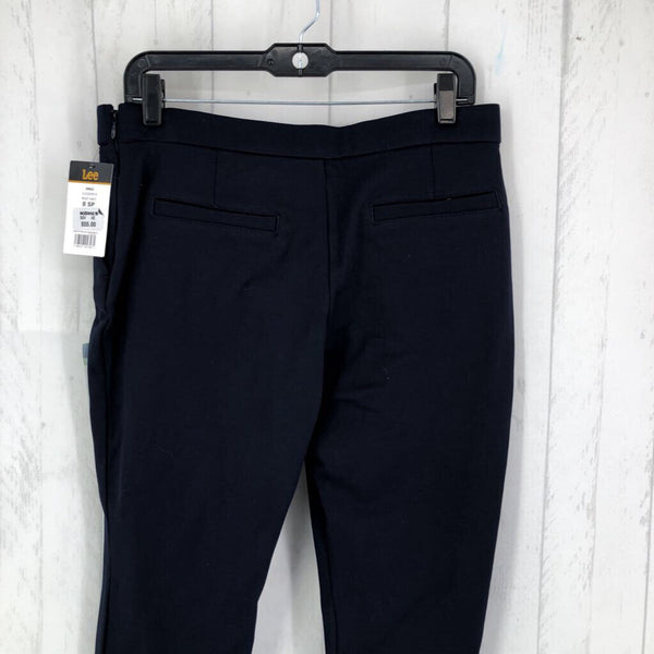 R55 8p slim-leg mid-rise pull-on pant