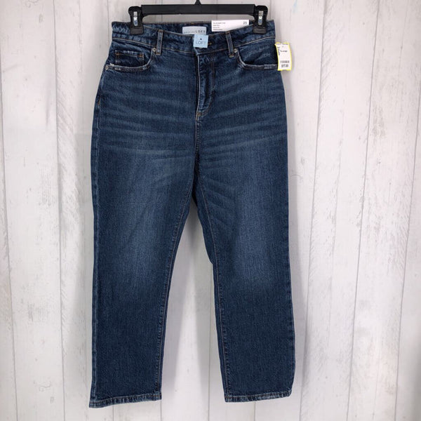 25 "The straight crop" jeans