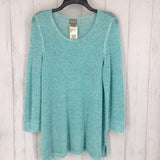 2(L) Knit 3/4 slv sweater