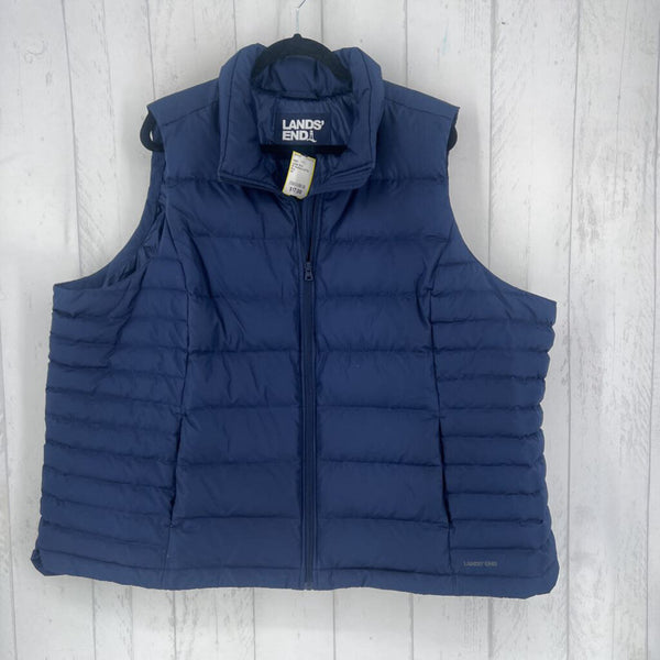 3X Quilted puffer vest