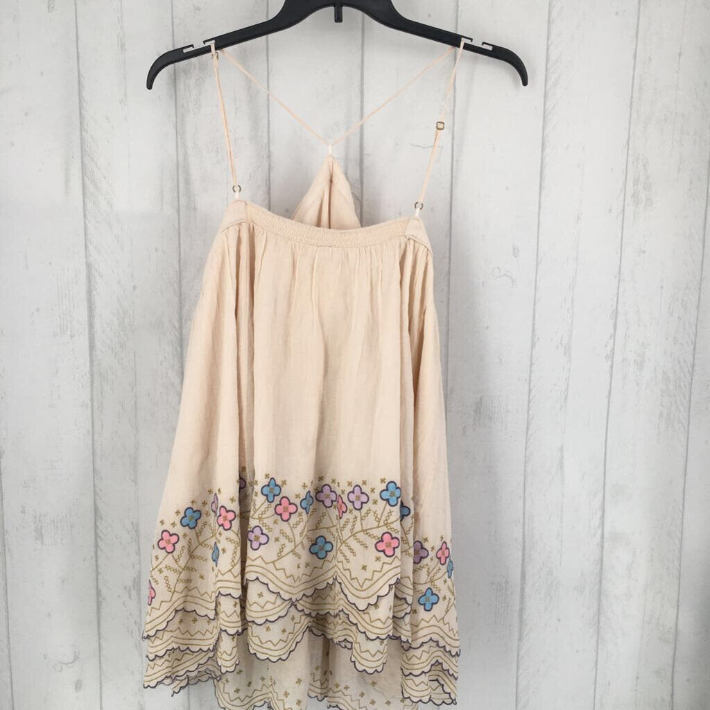 R228 L Embroidered slvls top