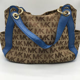 monogram drawstring shoulder bag