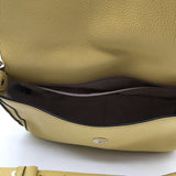 pebbled flap crossbody