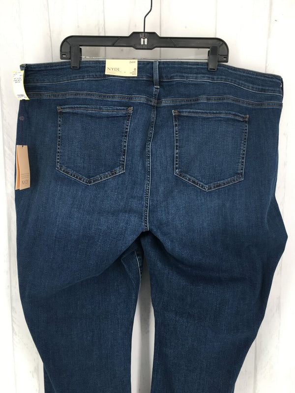 24w straight jeans