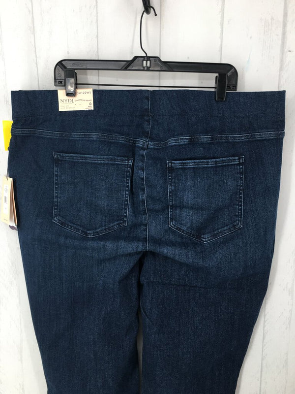 2x pull on slim boot jeans