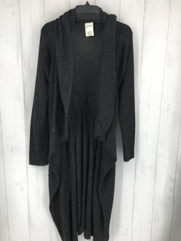 M/L 100% alpaca high-lo cardigan