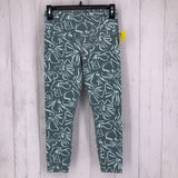 S Flo print crop-legging