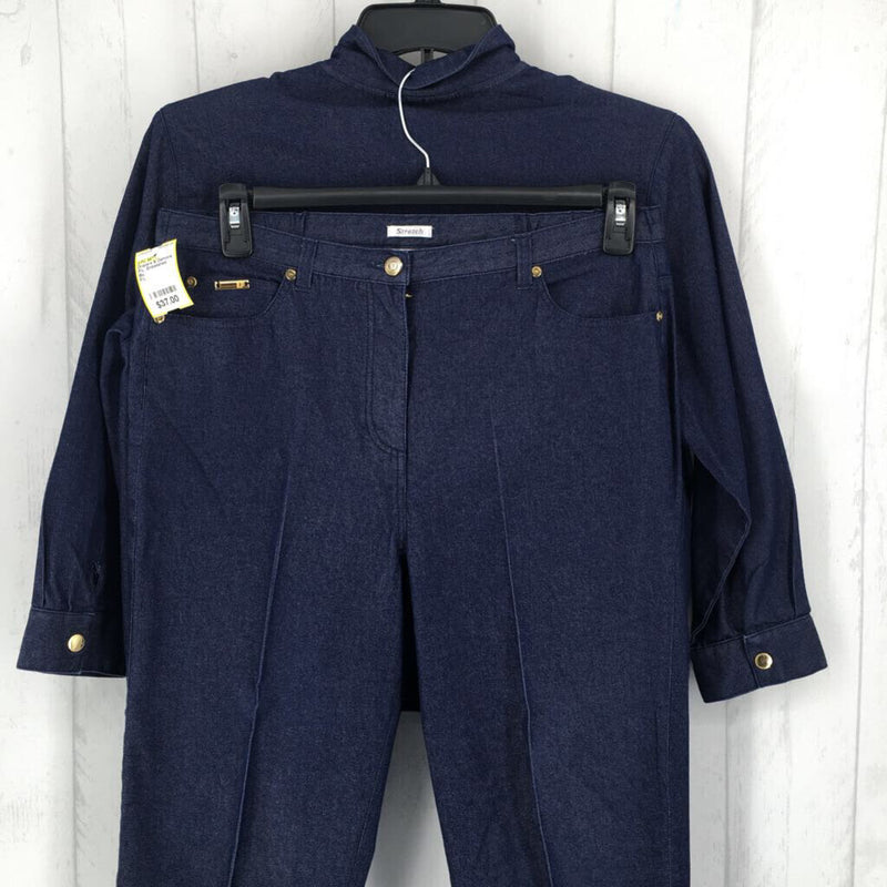 P/L Embelished denim 2Pc