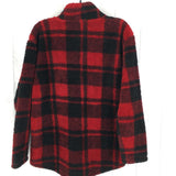 M quarter zip plaid