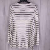 2(L) Striped l/s tunic