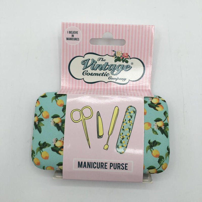 4 pc manicure set - lemons