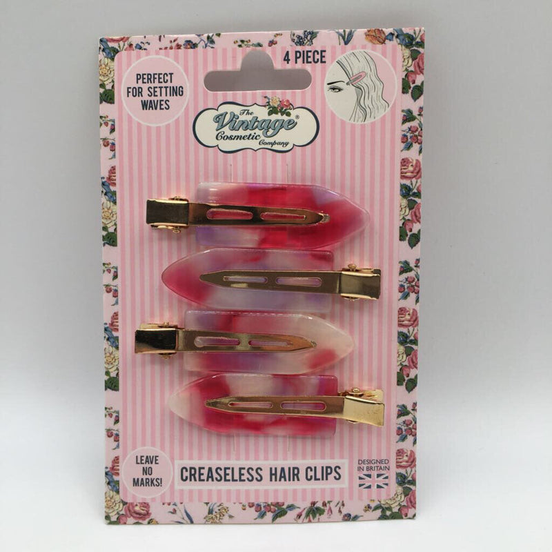 4 pc creaseless hair clips