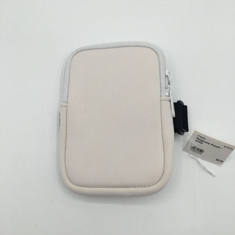 Neoprene Pouch - white