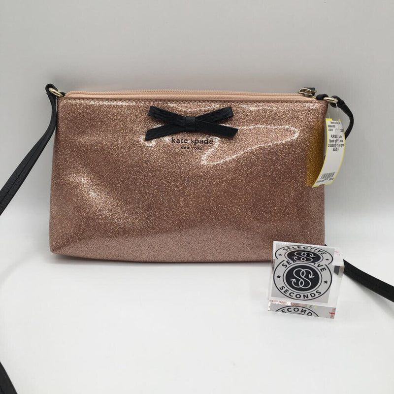 glitter bow crossbody