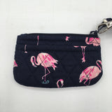 flamingo coin purse w/ lanyard